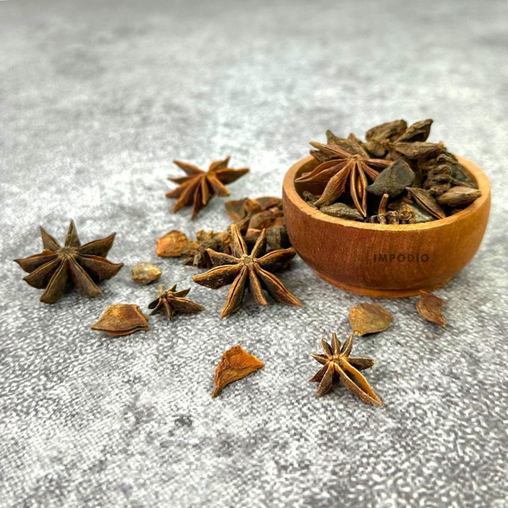 Jual Bunga star anise lawang pekak IMPODIO / properti photo | Shopee ...
