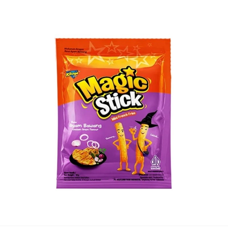 Jual Kikoya Magic Stick Snack French Fries Mini 18gr All Variant Rasa ...