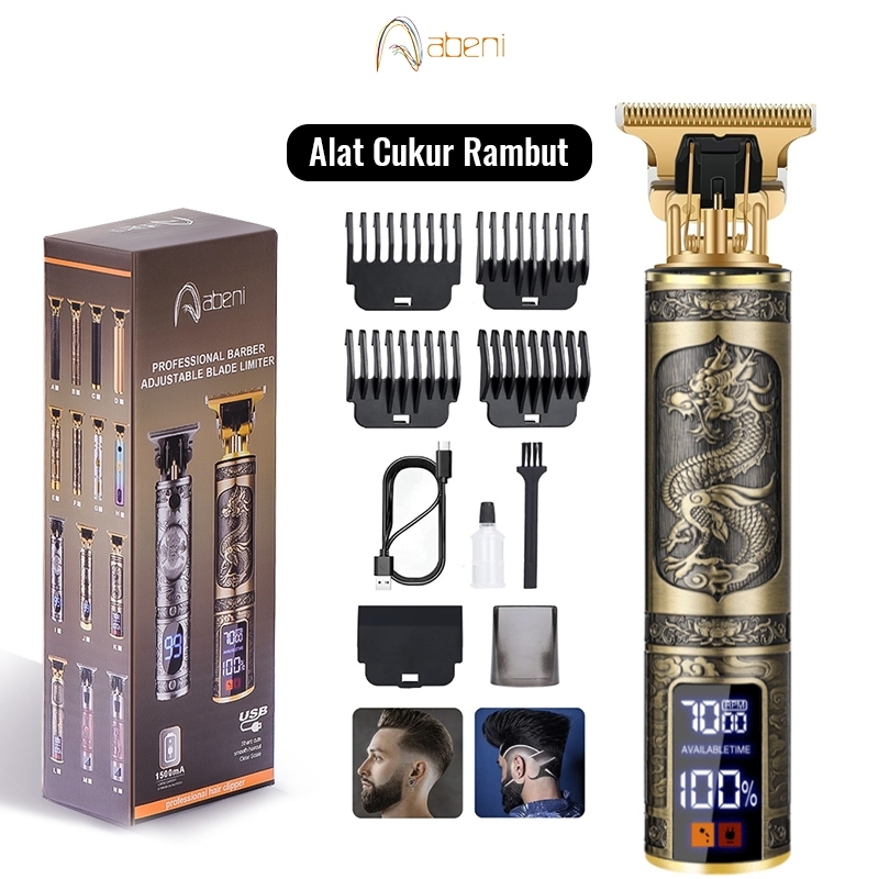 Jual Abeni Alat Cukur Jenggot Cukur Rambut Elektrik Mesin Potong Rambut ...