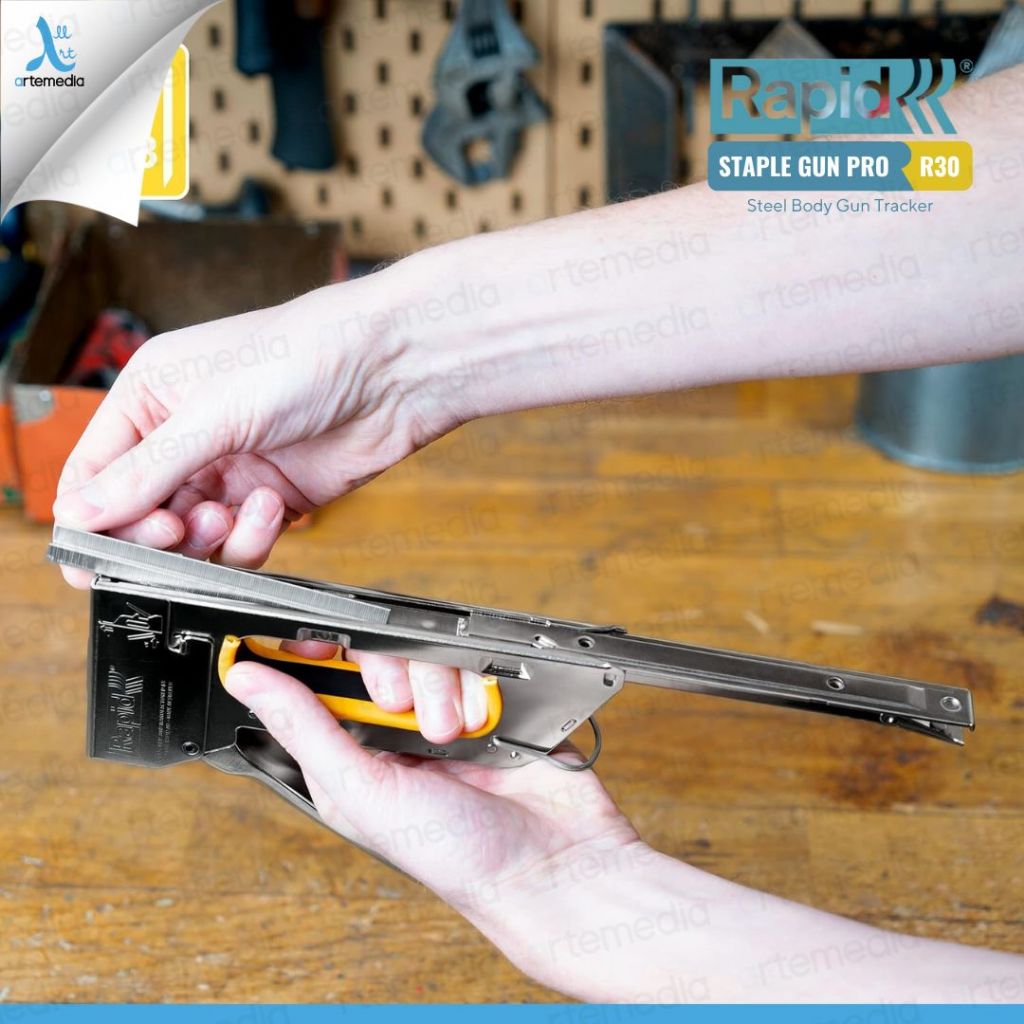 Jual Staple Gun Rapid Pro R23 Steel Body Gun Tacker (Asia Edition ...