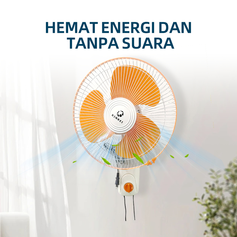 Jual Rinrei COD-12Inci Kipas Angin Dinding- Remote Control, Hemat ...
