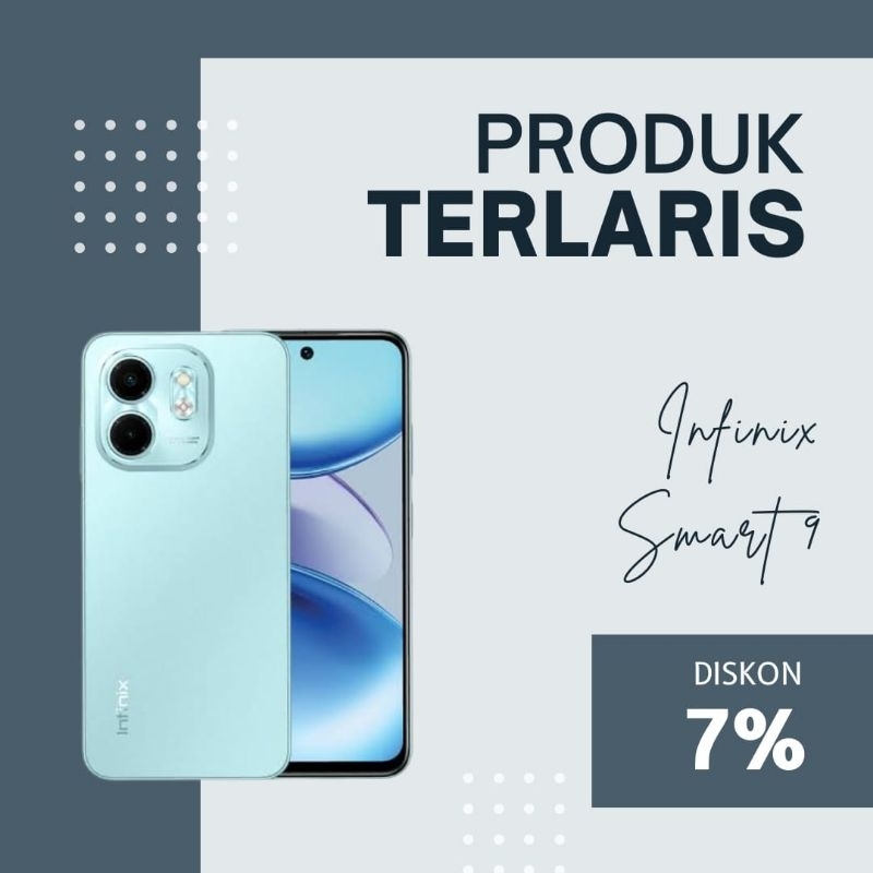 Jual 𝓣𝓻𝓲𝓳𝓪𝓽𝓱𝓪_𝓟𝓱𝓸𝓷𝓮 - Infinix Smart 9 4/128GB Garansi Resmi | Shopee ...
