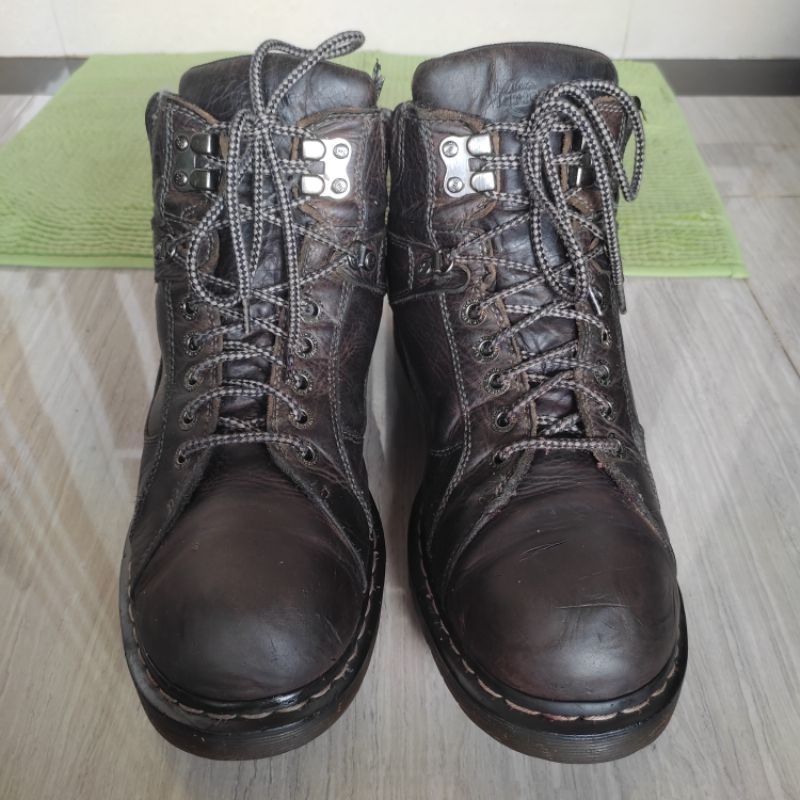 Jual Dr. Martens Docmart DM Diego Vintage Industrial Boots Dark Brown ...
