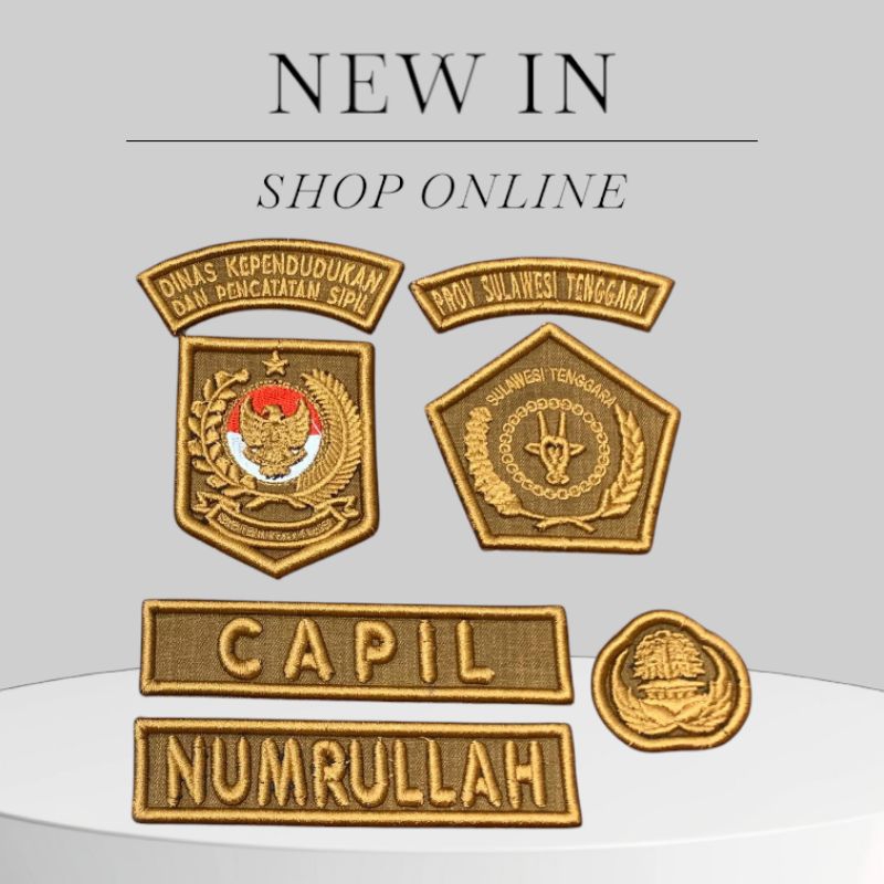 Jual BORDIR LOGO EMBELM CAPIL PNS TERBARU&TERLARIS | Shopee Indonesia