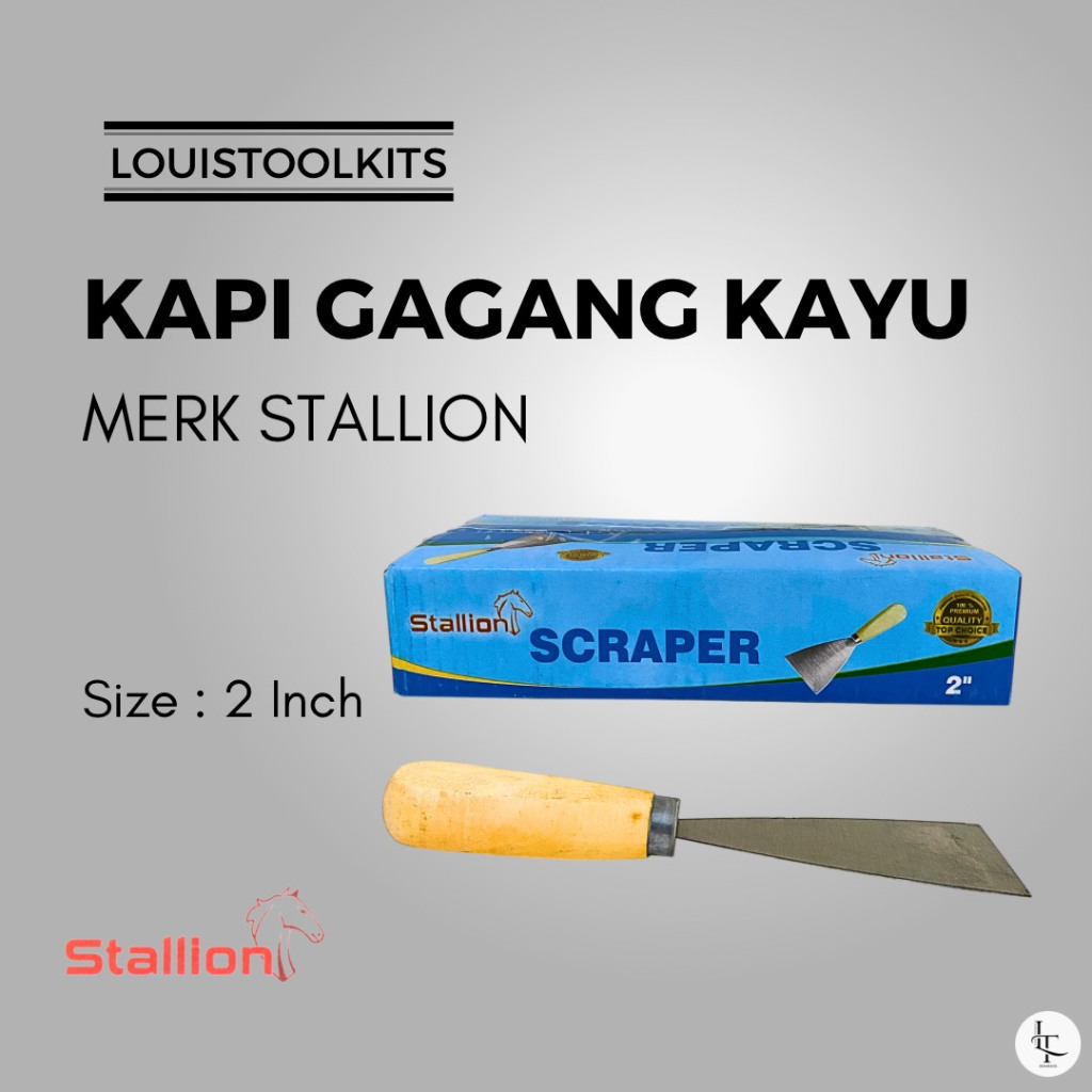 Jual Kape / Kapi Gagang Kayu 2 Inch Stallion [ Per Lusin ] | Shopee ...