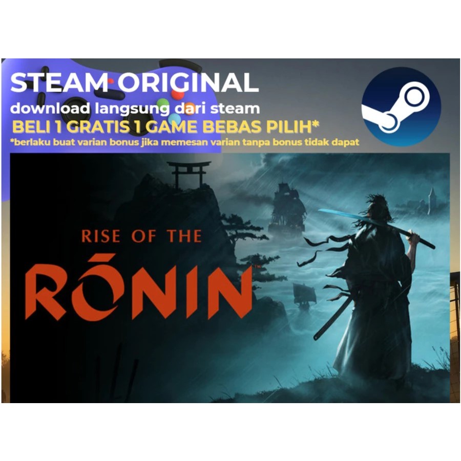 Jual Rise of the Ronin Game STEAM PC Game Sharing Original | Shopee ...