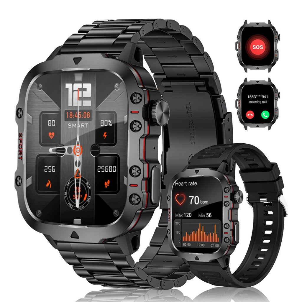 Jual LIGE Jam Tangan Pintar Pria Anti Air Bluetooth Jam Tangan Olahraga ...