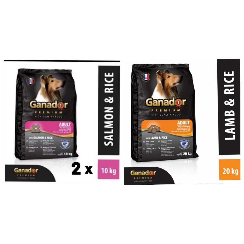 Jual Ganador Adult Lamb & rice/ Lamb 20 kg dog food makanan anjing 20kg ...