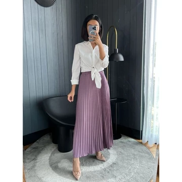 Rok Plisket Dewasa Hyget Premium Tebal All Size