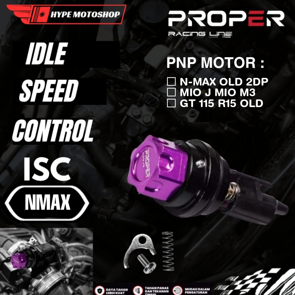 Jual ISC PROPER RACING LINE N-MAX SENSOR ISC MANUAL IDLE SCREW CONTROL ...