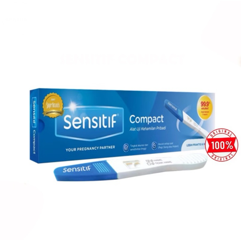 Jual SENSITIF COMPACT Alat Test Kehamilan/Test Pact Sensitif Compact ...