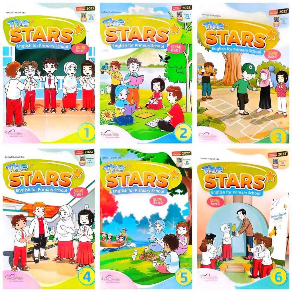 Jual The Stars English SD/MI Pustaka Mulia Kurikulum Merdeka | Shopee ...