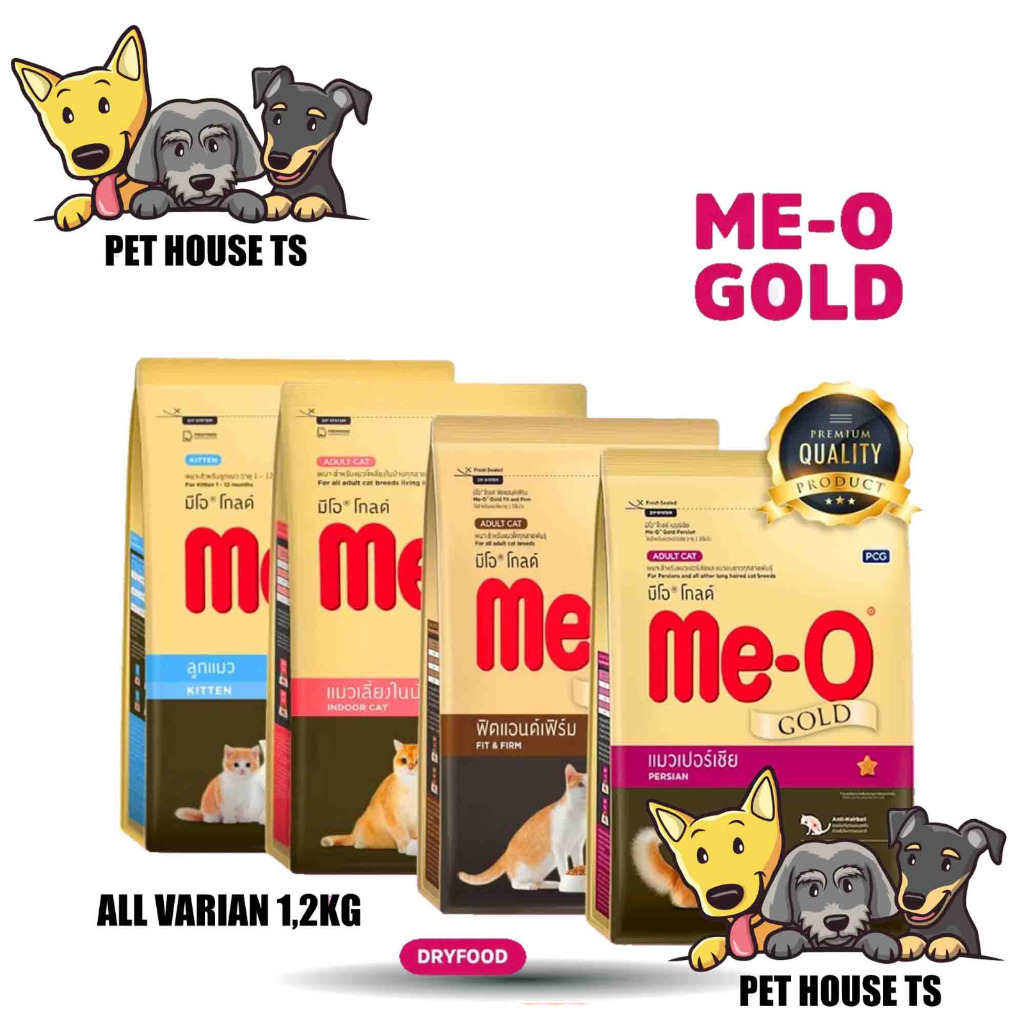 Jual Makanan Kucing Meo Gold 1.2kg All Varian | Shopee Indonesia