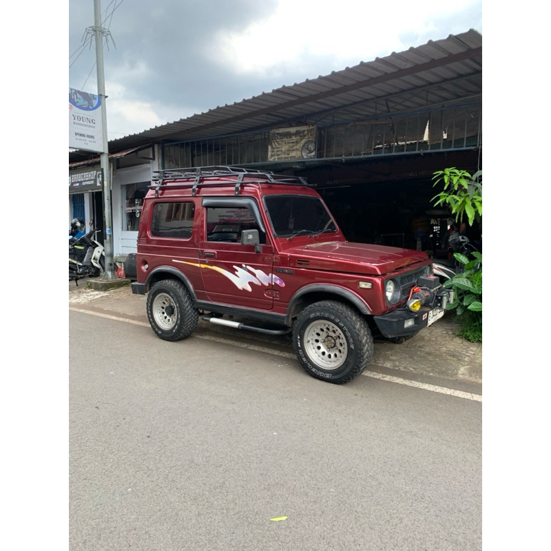 Jual Roofrack Rak Atas Mobil Jaring Cargo Custom Khusus Katana Jimny ...