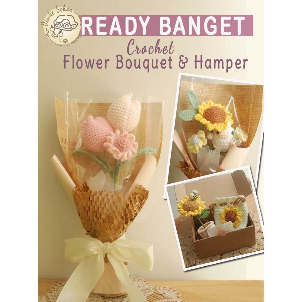 Jual READY | Buket Bunga Rajut & hamper handmade | buket Wisuda kado ...