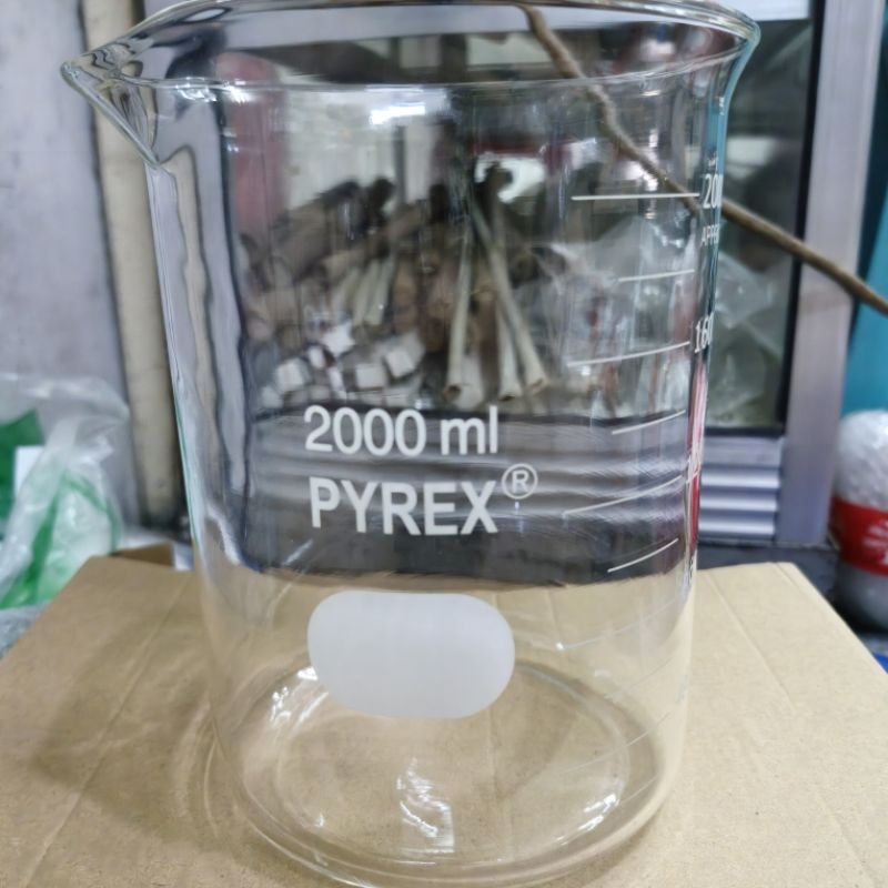 Jual Beaker Glass Pyrex Ukuran 2000 ml | Shopee Indonesia