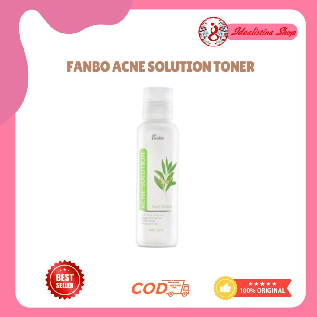 Jual FANBO ACNE SOLUTION FACE TONER 100ML | Shopee Indonesia