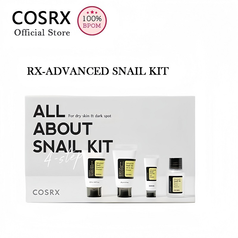 Jual [Original] COSRX All About Snail Kit For Dry Skin And Dark Spot ...