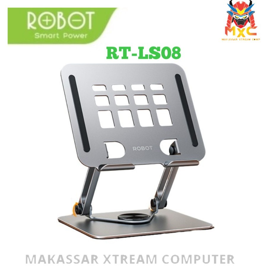 Jual STAND ROBOT RT-LS08 Silver Aluminum Foldable And Rotatable Holder ...