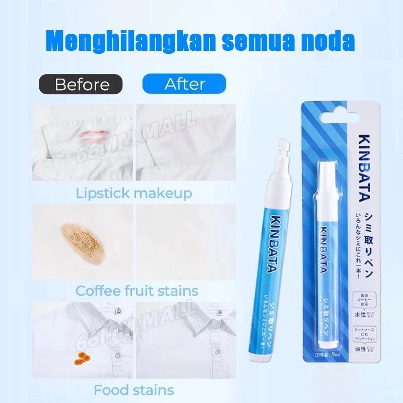 [ORI] Pena Penghilang Noda Portabel 9ml Efektif