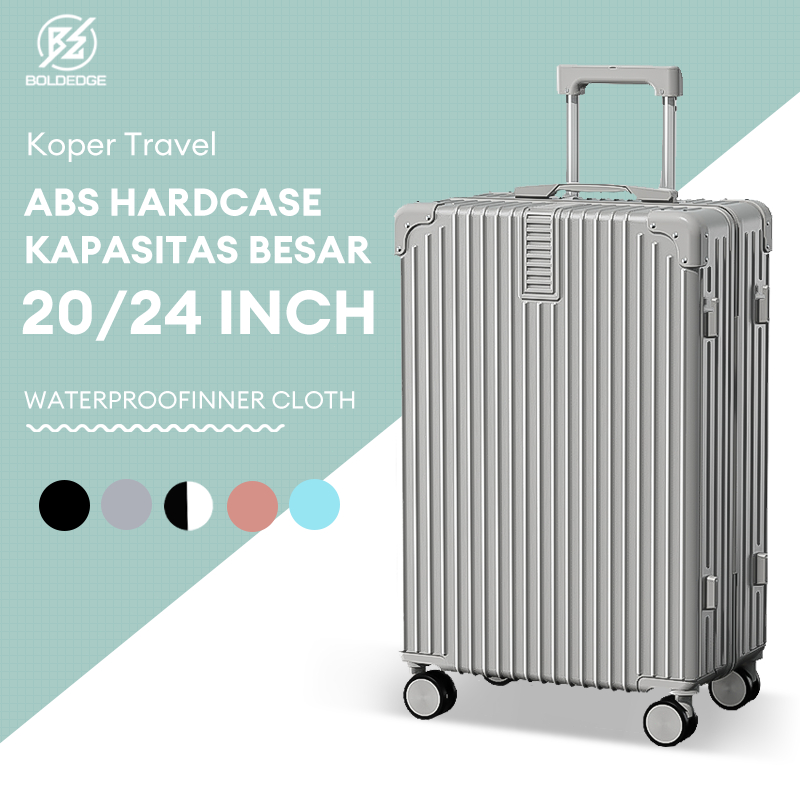 Jual BoldEdge Koper 20/24 Inch ABS Hardcase Kabin Bagasi Koper Travel ...