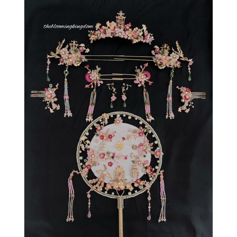 Jual Set Sangjit Engagement Tinjing Wedding Bisa Custom Warna | Shopee ...
