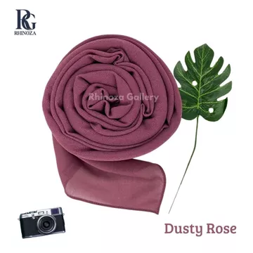 Rhinoza Hijab Segi Empat Instan Inner Jilbab Instan Jumbo Ceruty Babydoll Kerudung Syari KANAYA