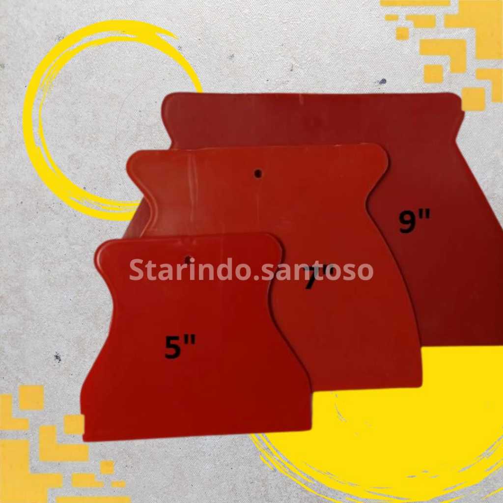 Jual Scrapper pvc 5 7 9 inch kapi plastik skraper kape cat komponen ...