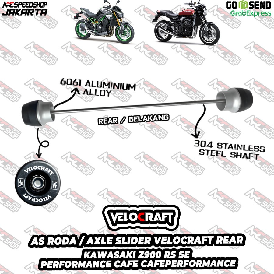 Jual As Roda / Axle Slider VELOCRAFT As Roda Rear / Belakang K002 ...