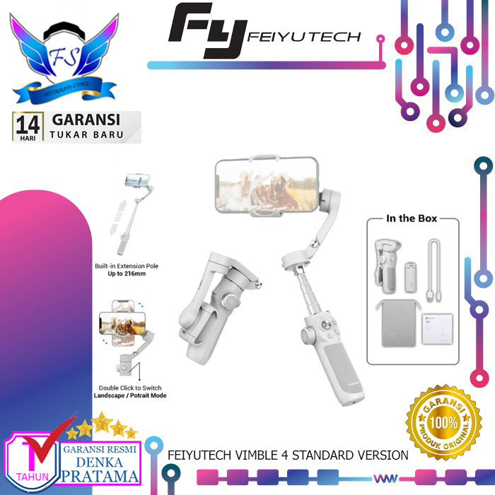 Jual Feiyu VB4 Feiyutech Vimble 4 Creator Kit 3-Axis Smartphone Gimbal ...