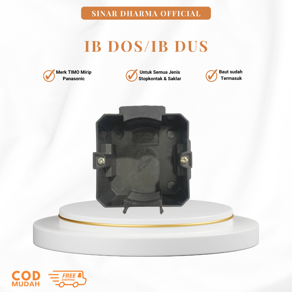 Jual IB Dus / Inbowdus Kotak Mirip Panasonic Hitam TIMO | Shopee Indonesia