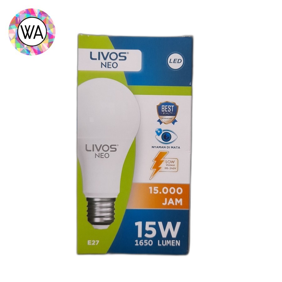 Jual Lampu Bohlam LED LIVOS NEO 15 Watt Hemat Energi | Shopee Indonesia