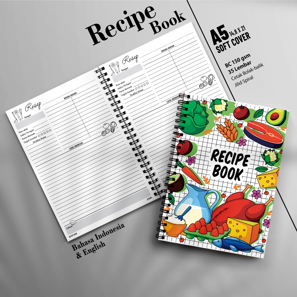Jual Buku Resep Terlengkap & Harga Terbaru Agustus 2026 | Shopee Indonesia