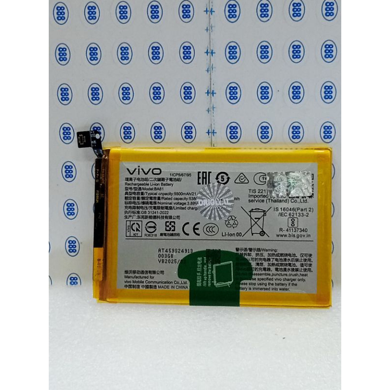 Jual BATRE BA61 ORI VIVO Y19S BA-61 ORIGINAL | Shopee Indonesia