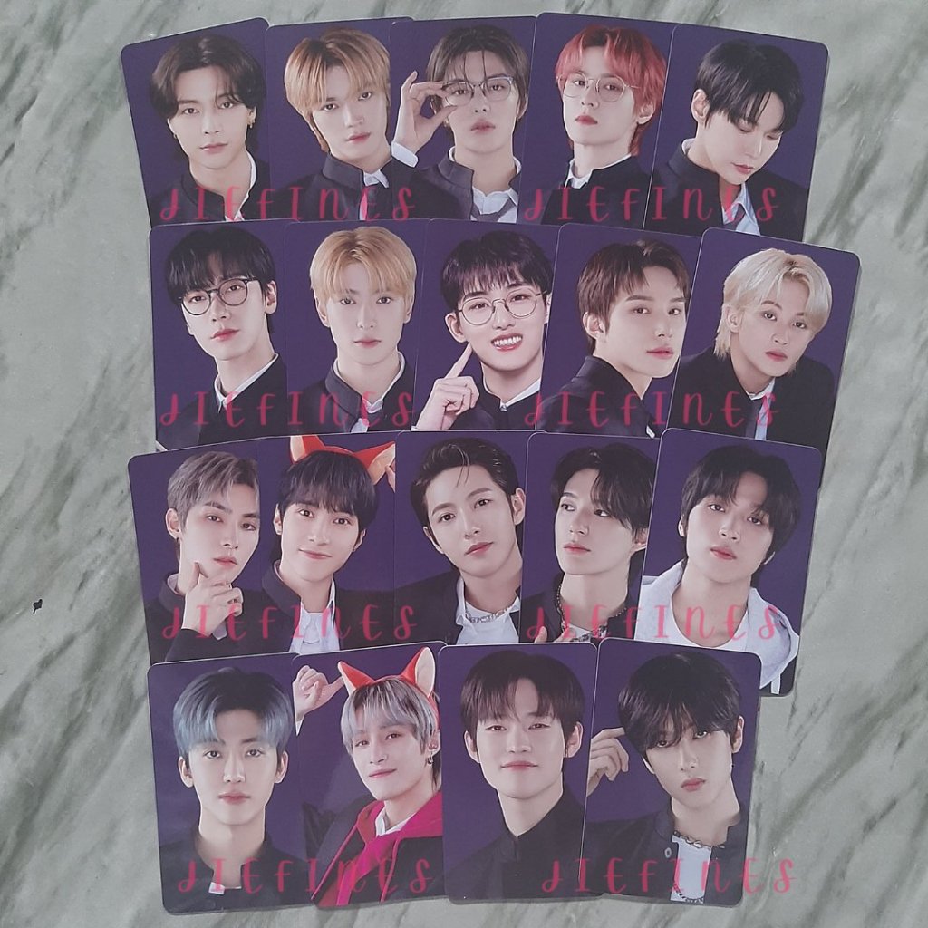 Jual set nct zone official photocard konsep only 19 23