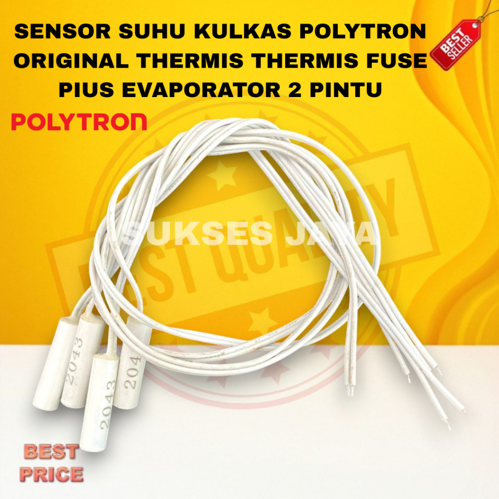 Jual SENSOR SUHU KULKAS POLYTRON ORIGINAL THERMIS THERMIS FUSE PIUS ...