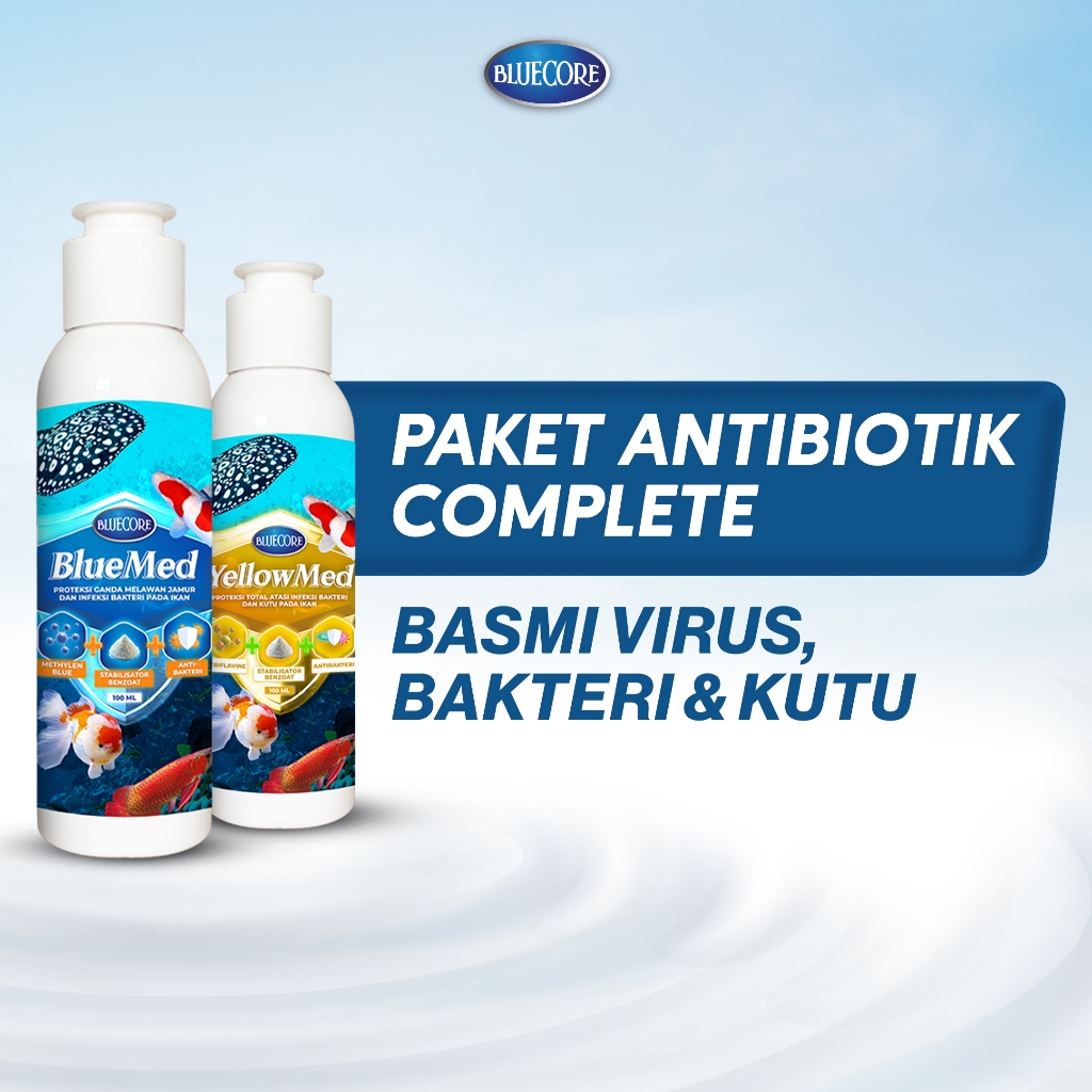 Jual Bluecore Paket Antibiotik Basmi Virus, Bakteri Dan Kutu | Shopee ...