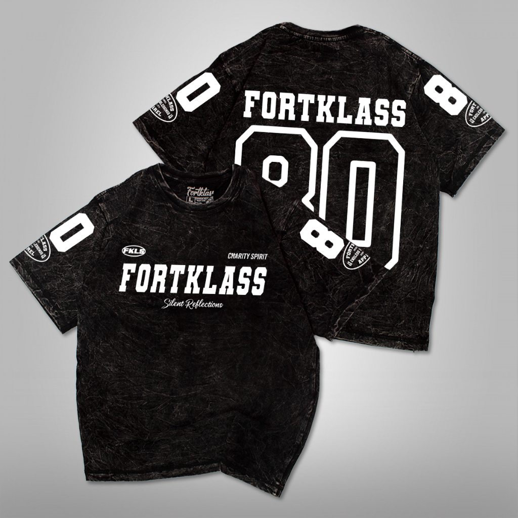 Jual FortKlass Kaos MIX 30s SNOW Washed Regular Fit Pria Lengan Pendek ...