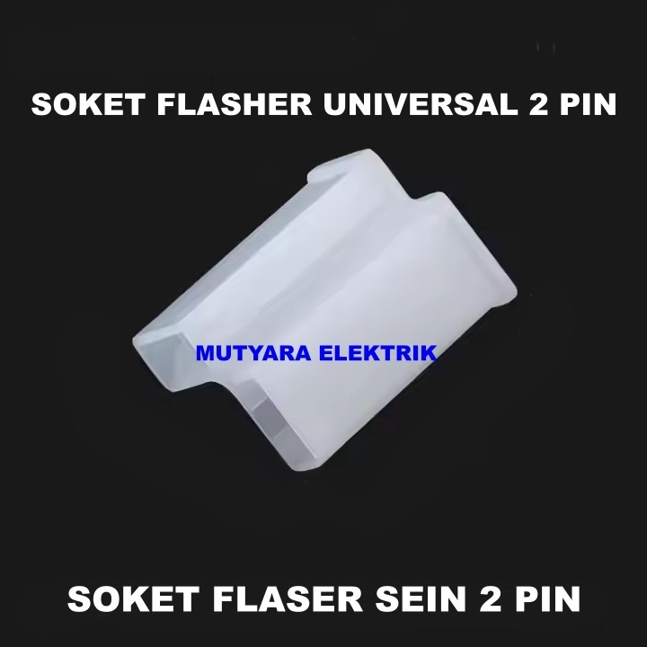 Jual SOKET FLASER 2 PIN SOKET SOCKET FLASHER FLASER PLASER 2 PIN ...