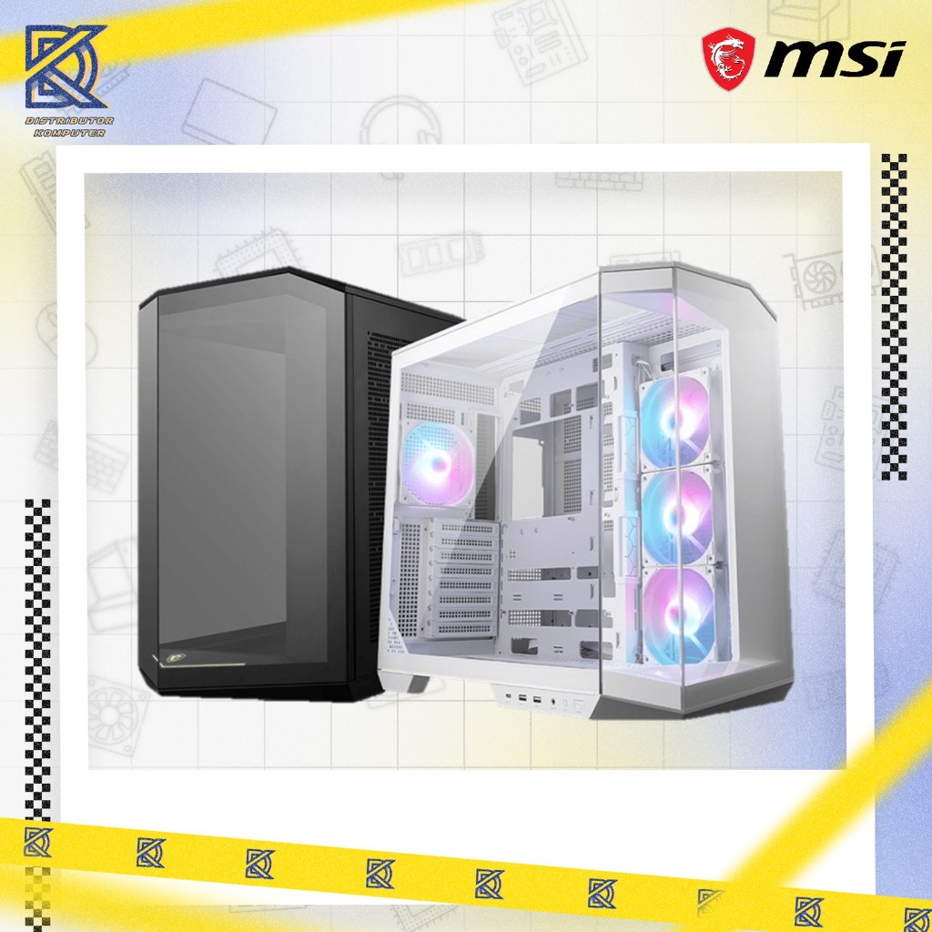 Jual MSI PC CASING MAG PANO 100R PZ - ATX CASE | Shopee Indonesia