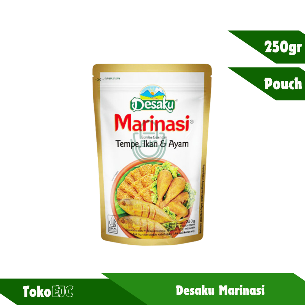 Jual Desaku Marinasi Tempe Ikan & Ayam 250gr Pouch | Shopee Indonesia
