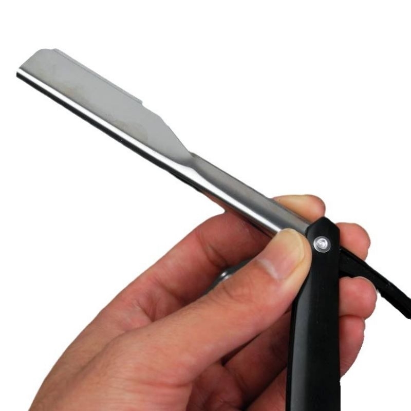 Jual Pisau Lipat Razor Kerikan Rambut Standar Barbershop Pengerok ...
