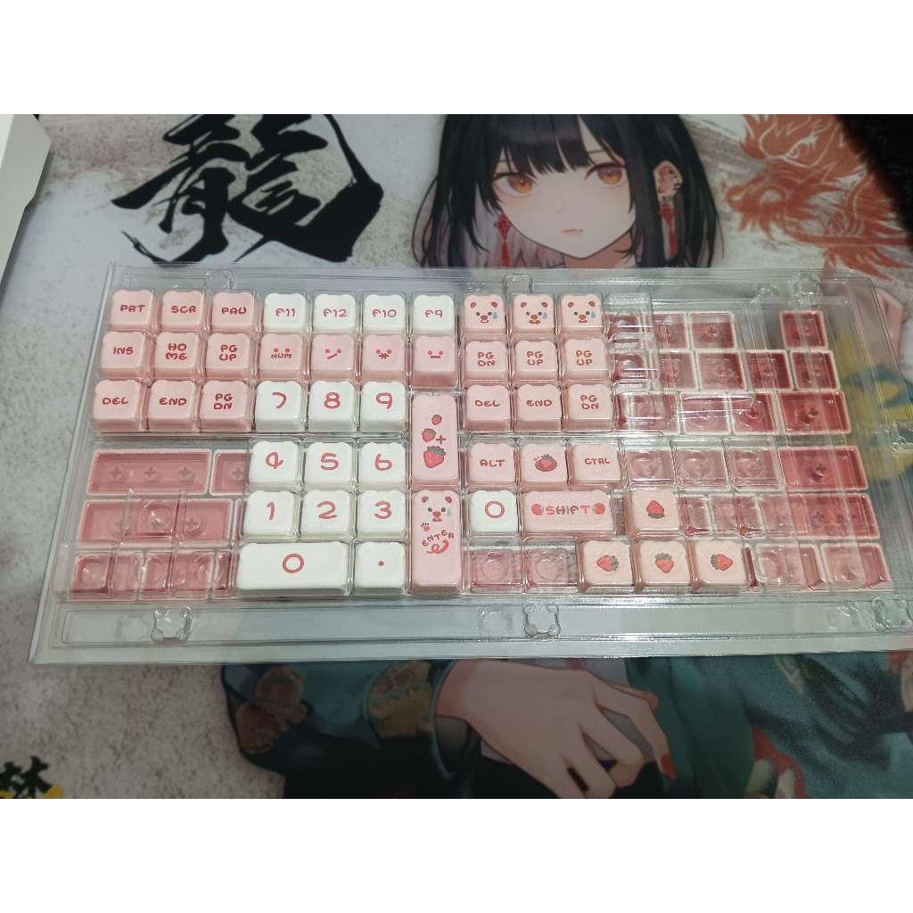 Jual Akko Dim Sum Bear OEM Profile Keycaps Mechanical Keyboard - bekas ...