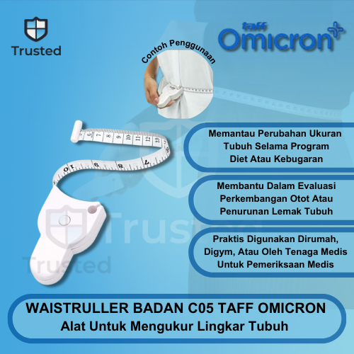 Jual Waist Ruler DIDIHOU Meteran Badan Telescopic Body Measurement ...