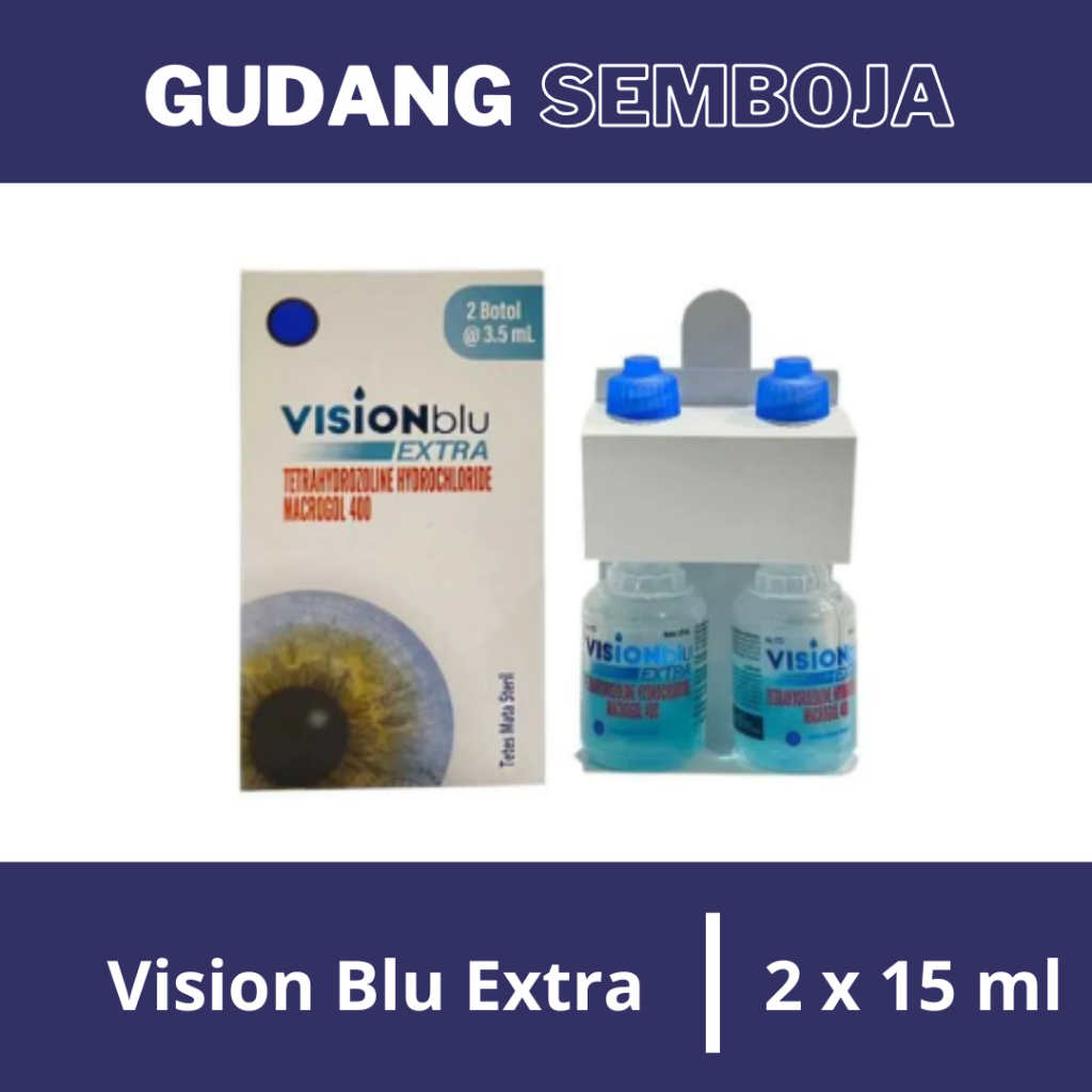 Jual Vision Blu Extra 2 x 15 ml / Vison Blue Obat Tetes Mata | Shopee ...