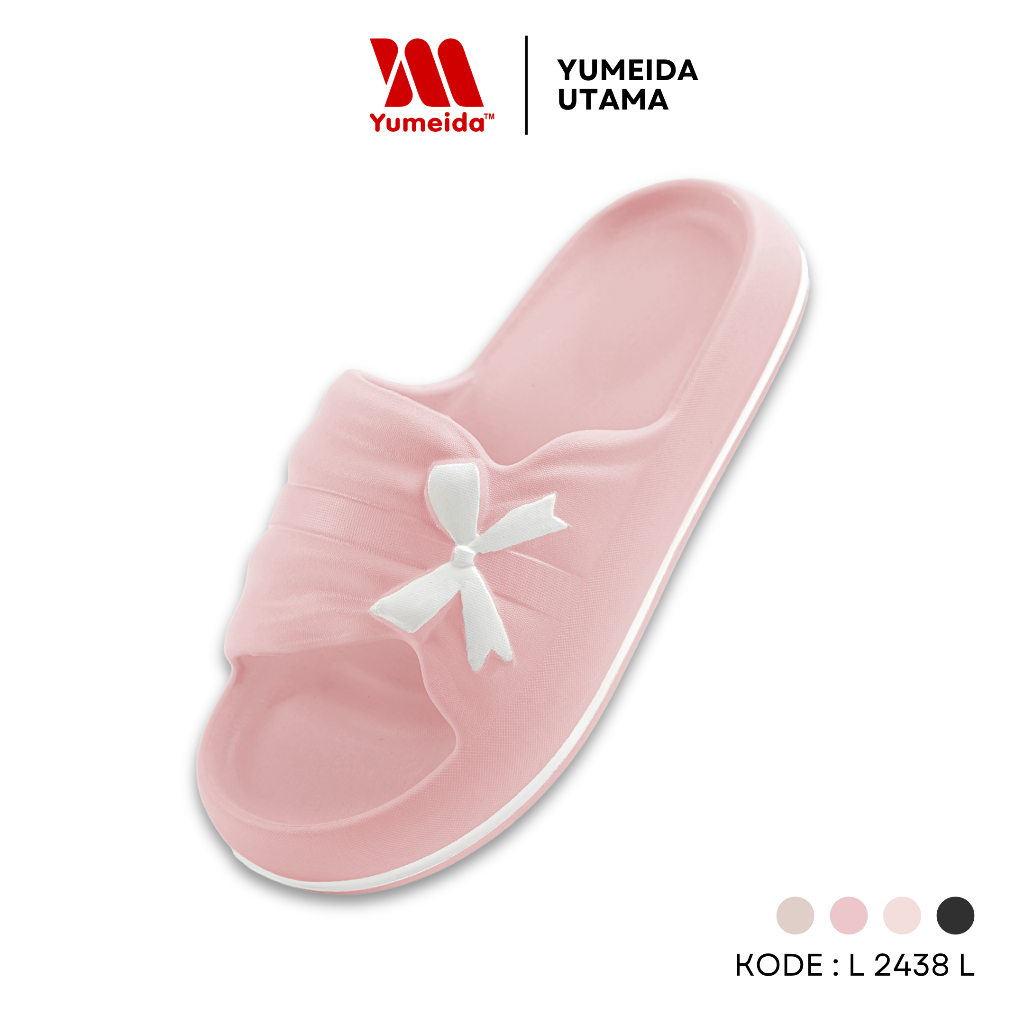 Jual Yumeida L-2438 L - Sandal Wanita Slop Pita Karet Anti Slip Air | Shopee Indonesia