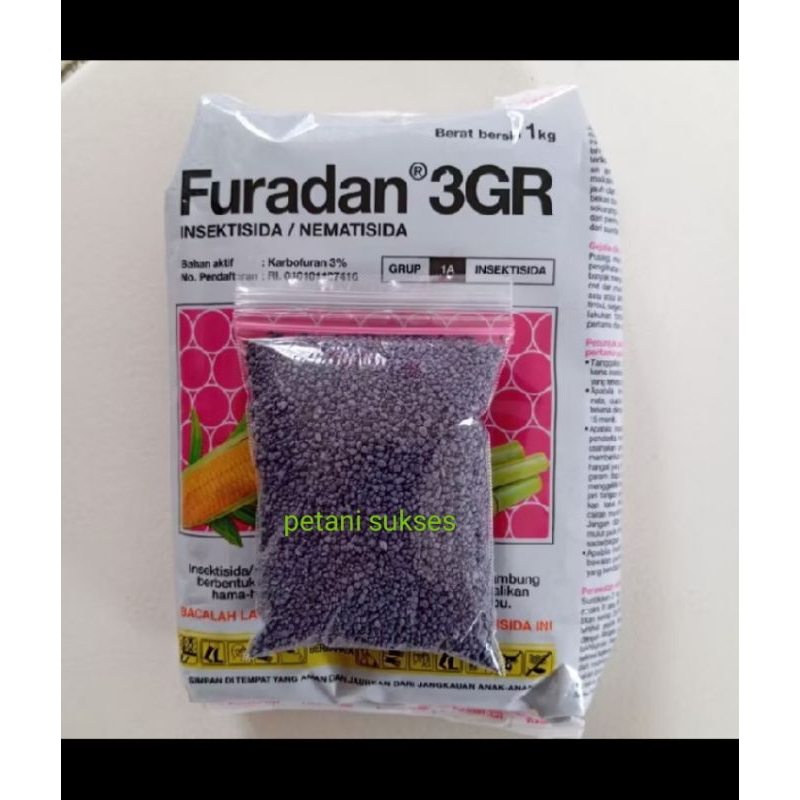 Jual INSEKTISIDA/NEMATISIDA FURADAN 3GR ISI 1KG | Shopee Indonesia