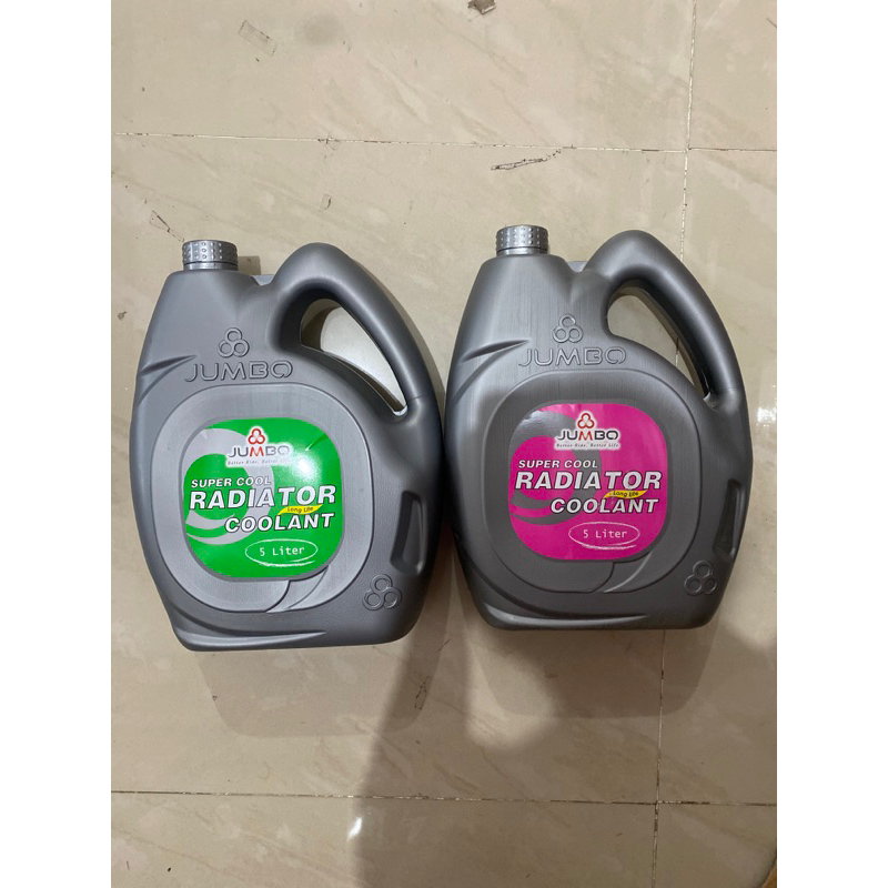Jual Jumbo Coolant Radiator Hijau Merah 5 Liter | Shopee Indonesia