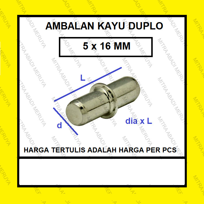 Jual Ambalan Duplo Ambalan Kapsul Pen Besi 5x16mm | Shopee Indonesia