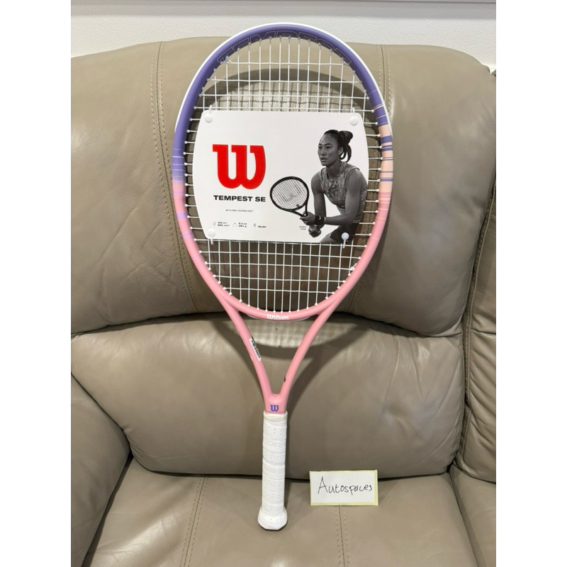 Jual Wilson Tempest SE Pink ladies tennis racket Original Wilson ...